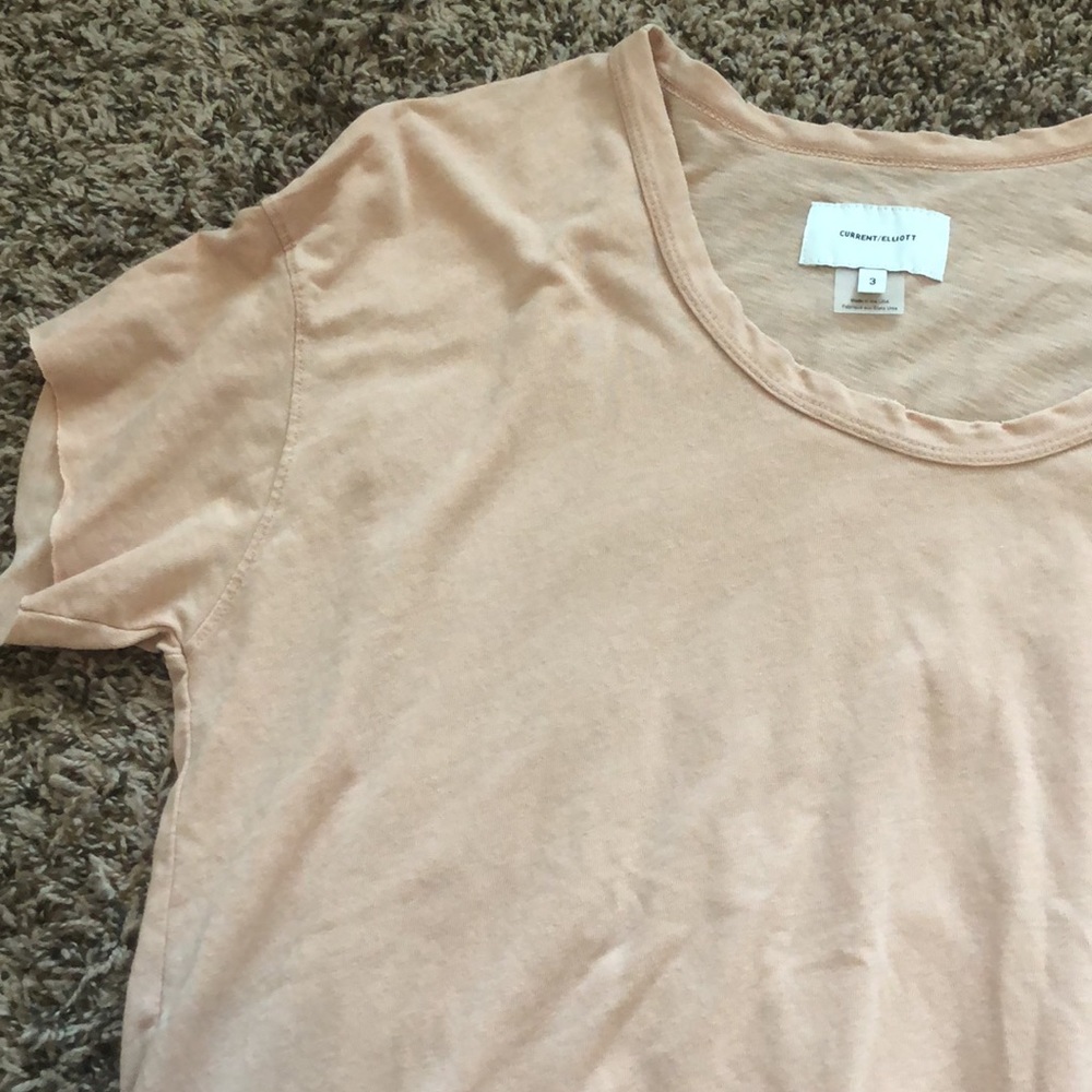 Current/Elliott Ruffle Hem Top - Picture 4 of 5